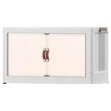 Pantry Cabinet with 2 Doors - White