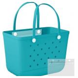 $42 XL Rubber Tote Bag Beach Bag Travel Bag with W