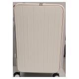 $120 Aivert 26x16x11 White Rolling Luggage