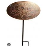 $27 Large 14.5 inch Diameter Outdoor Metal birdbat