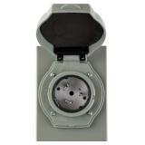 $54 Halotronics 50 Amp Generator Inlet Box Pre-Dri
