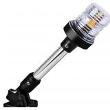 $15 White LED Fold Down Boat Stern Light Boat Anch