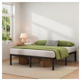 $57 NEW JETO Metal Bed Frame,King Size Bed Frame w
