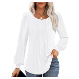Long Sleeve Shirts For Women Fall Fashion 2025 Wom