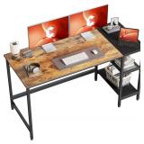$110 CubiCubi Computer Home Office Desk, 55 Inch S