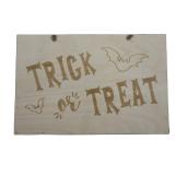 $6 Qty 2 DIY Craft Wood Halloween & Fall,...