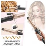 $42 Hair Curling Iron 1 Inch Professional...