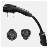 $90 Tesla To J1772 Adapter Charger Connector...