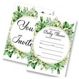 $6 Qty: 2 LOTHUY Greenery Baby Shower Party...