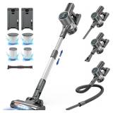 $163 Cordless Vacuum Cleaner with 2 Batteries,...
