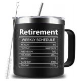 $19 Funny Gag Retirement Gifts for Men,14 Oz...