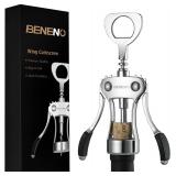 $14 OUT OF BOX Beneno Wine Opener, Zinc Alloy...