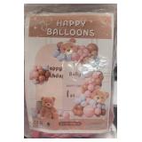 $10 Teddy Bear Birthday Party Decorations Set,...