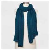 $14 Women's Oblong Travel Wrap Scarf - a New...