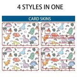 $15 Cute Dinosaurs Credit Card Stickers Skin No...