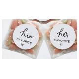 $20 Her Favorite, His Favorite Wedding Favor...