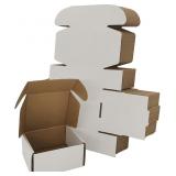 $18 4x4x2' Small Shipping Boxes 25 Pack, White...