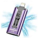 $45 Flash Drive for iPhone 1TB, AUAMOZ USB iOS...