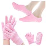 $13 Moisturizing Gloves and Socks, Gel Spa...