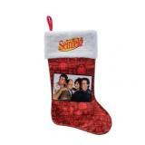 $12 Seinfeld 20 inch Velour Christmas Stocking,...