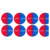 $5 YOKIVE 8 Pcs Hot Cold Water Sticker Label,...