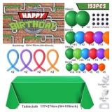$32 153Pcs Turtle Birthday Party Decorations...