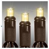 $20 Warm White Mini Light Set, Brown Wire, (98...
