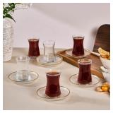 $26 KARACA Juliet Turkish Tea Cups Set of 12,...
