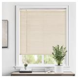 $68 LazBlinds Cordless 1 Vinyl Mini Blinds for...