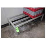 (2) Aluminum Dunnage Racks, 48"W x 20"D x 12"H