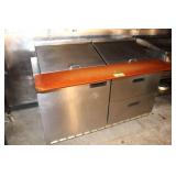 Delfield 60" Refrigerated Prep Table - NOT COOLING