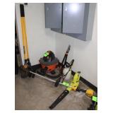 Lot Ridgid Shop Vac, Post Hold Digger,