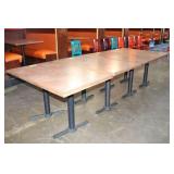 Dining Tables, 48" x 30", 2-Pedestal
