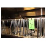 (20) Chrome Pizza Pan Stands, 9" x 8" x 6-1/2"