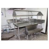 Stainless Steel Dishwashing Station