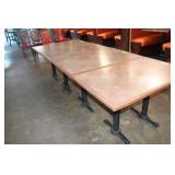 Dining Tables, 48" x 30", 2-Pedestal