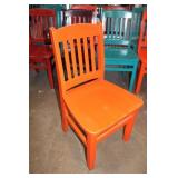 Wooden Chairs, Assort. Colors