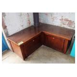 Wooden Bench Approx. 48" x 48" x 19"H