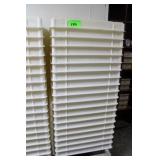 (19) Dough Trays 24" x 16"