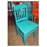 Wooden Chairs, Assort. Colors
