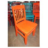 Wooden Chairs, Assort. Colors