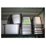 Stainless Steel Steam Table Inserts (8) 7"x6"x6"D,