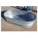 Galvanized Oval Stock Tank Approx 44" x 23" x