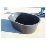 Poly Oval Stock Tank Approx. 42" x 29" x 15"D