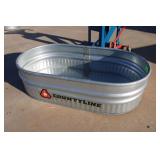 Galvanized Oval Stock Tank Approx 44" x 23" x