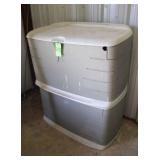 (2) Rubbermaid Storage Cabinets Approx. 42"W x 2