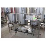 B3B Brewing Sculptures Custom Portable Brew House