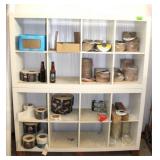 Wooden Bookshelf, NO Contents;