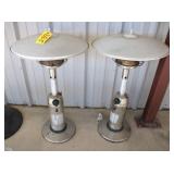 (2) Table Top Propane Patio Heaters, Approx. 38"H