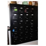 Global Industrial 6-Tier 24-Door Cell Phone Locker